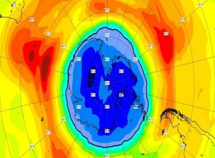 Озоновая дыра резко выросла