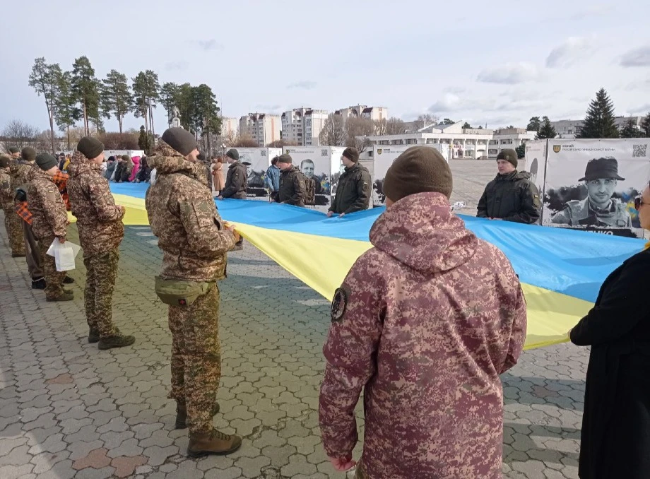 Подія, що нас об’єднала: як у Славутичі відзначили другу роковину супротиву міста російським окупантам