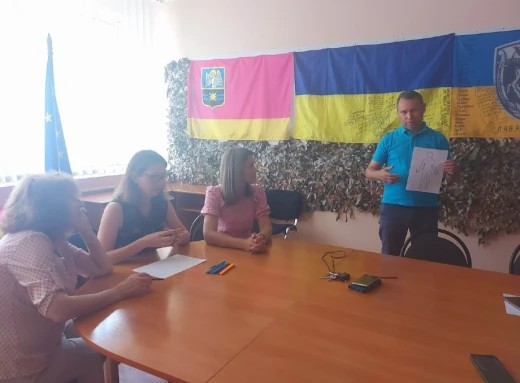 Тренінг з тімбілдінгу в Соціально-психологічному центрі Славутича фото