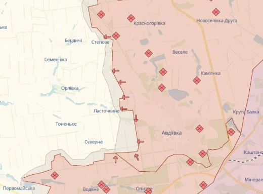 Після захоплення Авдіївки окупанти намагаються взяти Ласточкине фото