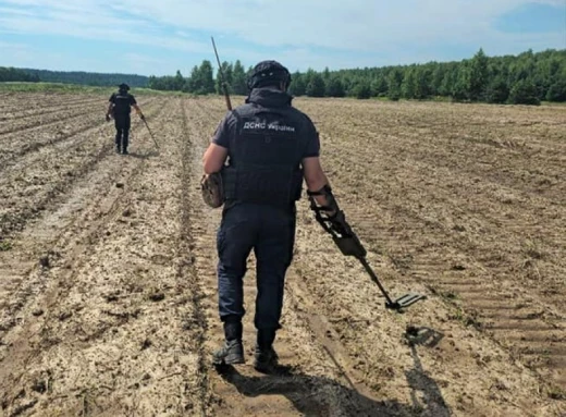 Триває розмінування Чернігівської області фото