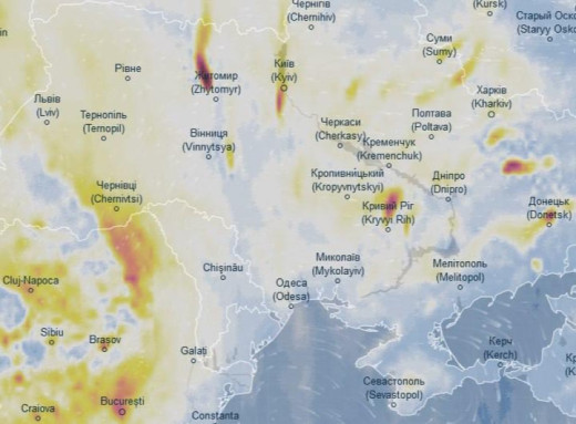 Україну накриє «брудна хмара»: повітря стане небезпечним для здоров’я фото