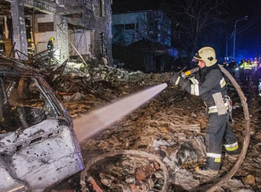 Нічний обстріл Харкова: Наслідки ворожих атак фото