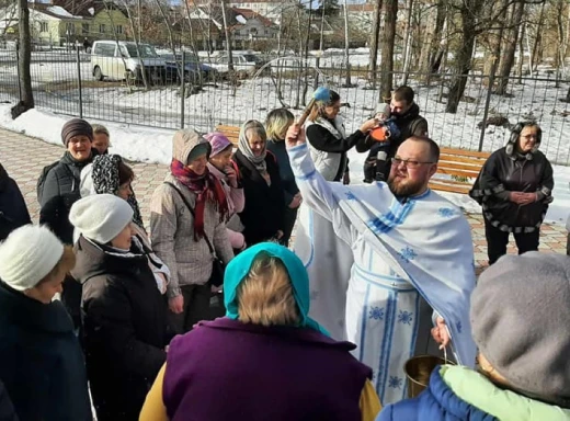 Богослужіння свята Стрітення Господнього у Славутичі фото